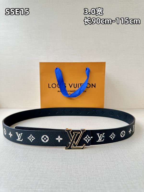 LV belt 30mmX90-115cm 8L91